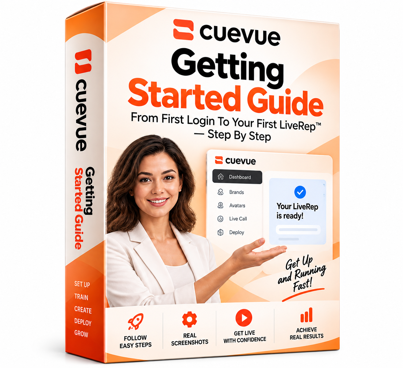 CueVue Getting Started Guide software box