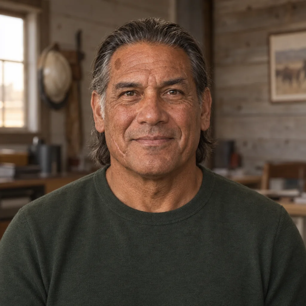 Dale, a CueVue presenter portrait example