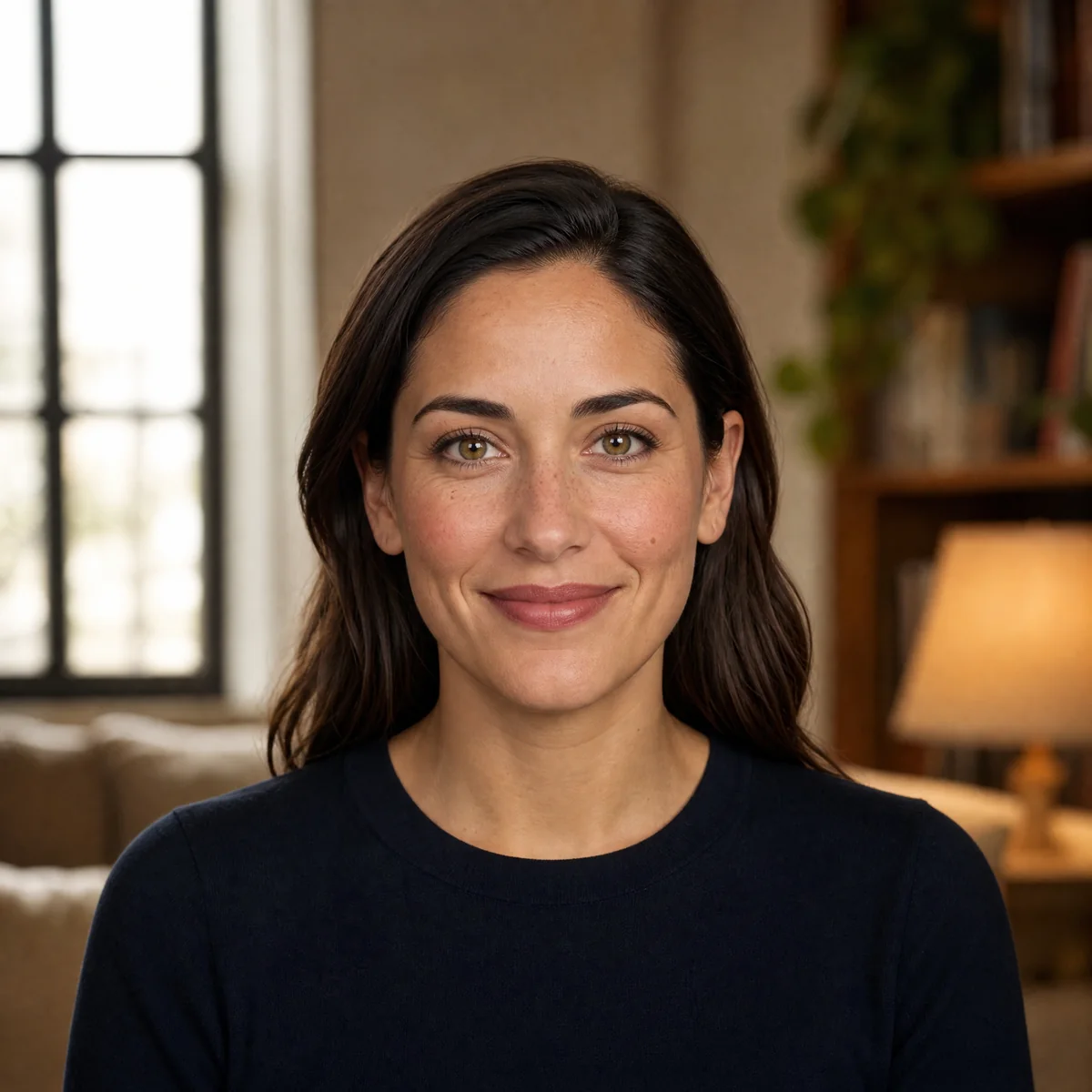 Maeve, a CueVue LiveRep presenter for appointments